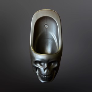 The Skull Toilet Bowl 