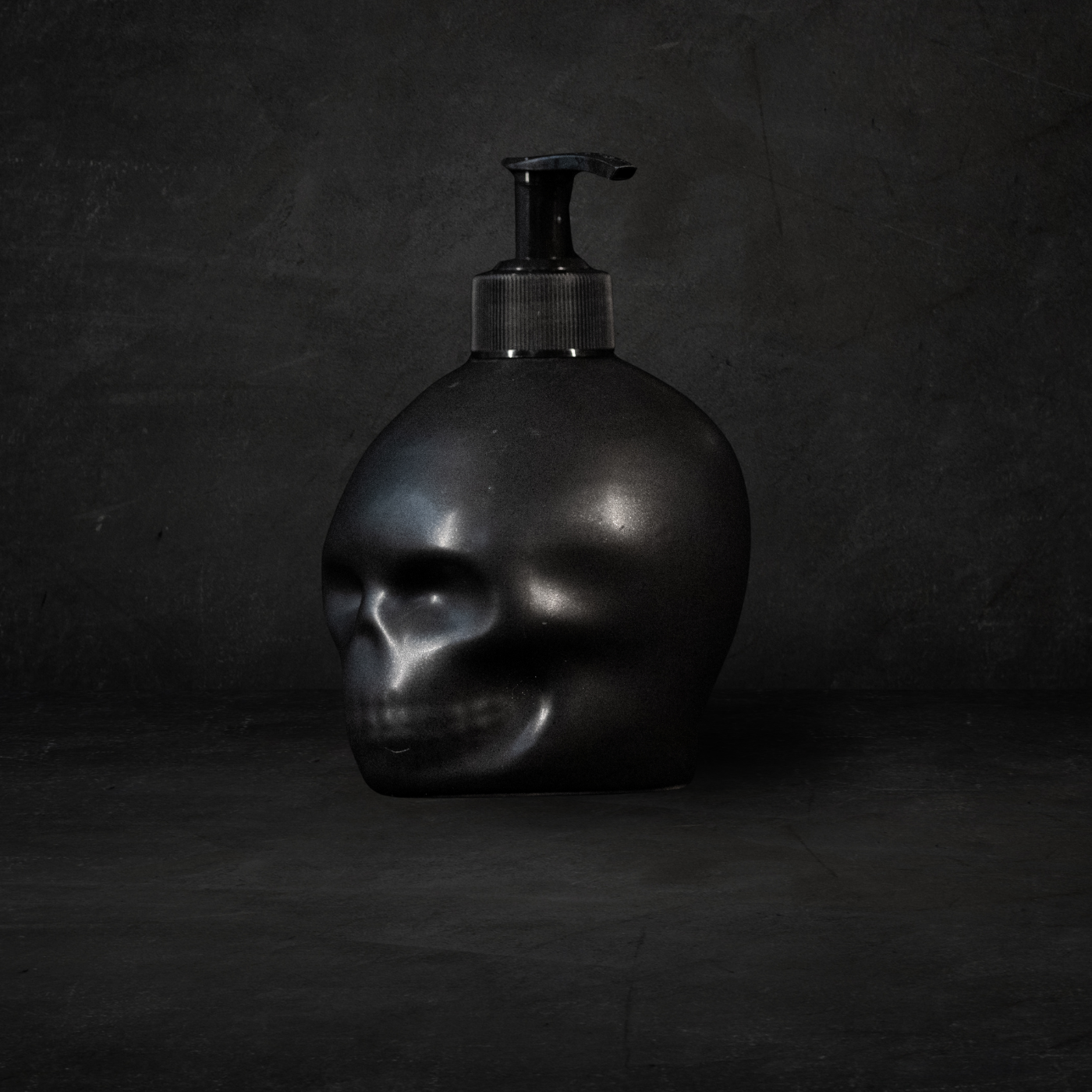 Dispensador de jabón (negro mate)